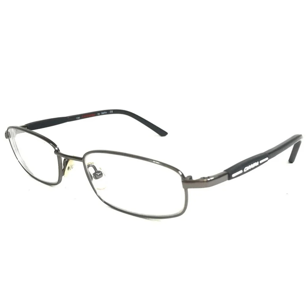 Carrera Eyeglasses Frames CA7516 01A1 Black Gunmetal Gray Rectangular 47-16-130
